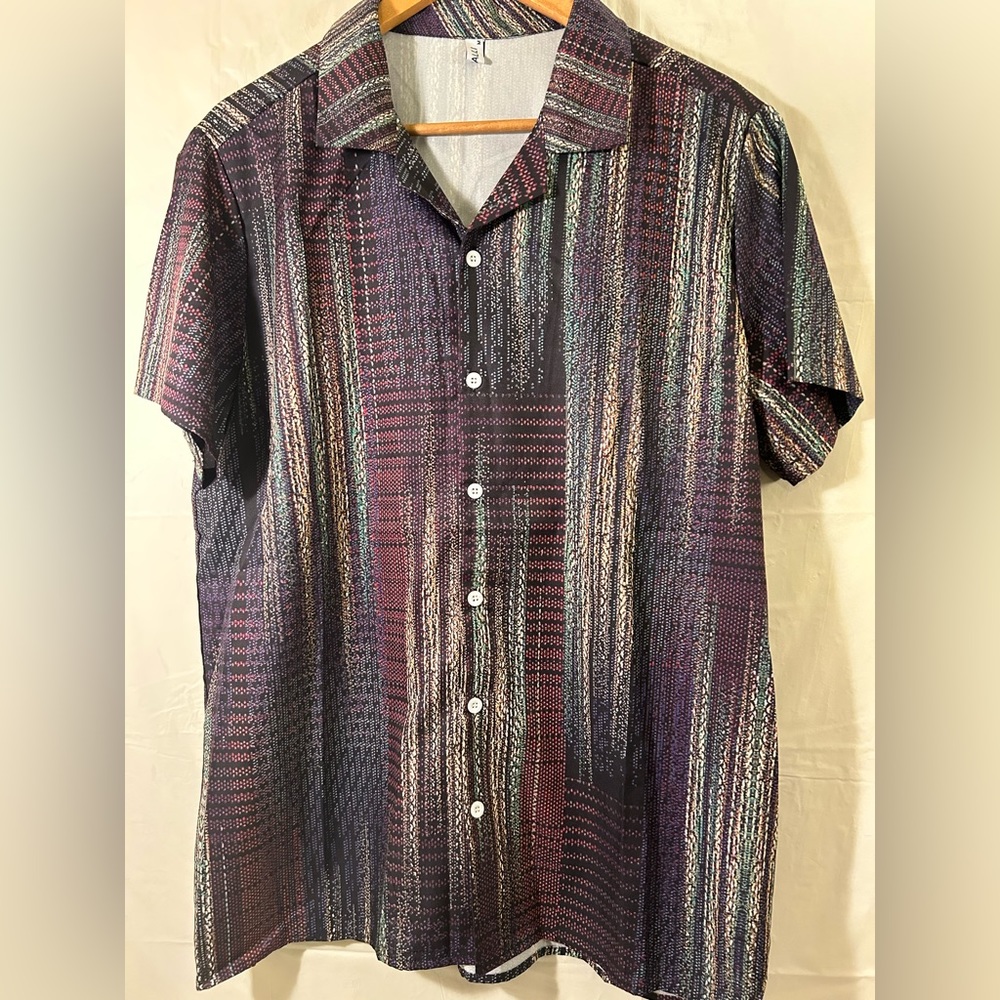 Hawalili Retro Polyester Club Shirt Size Medium